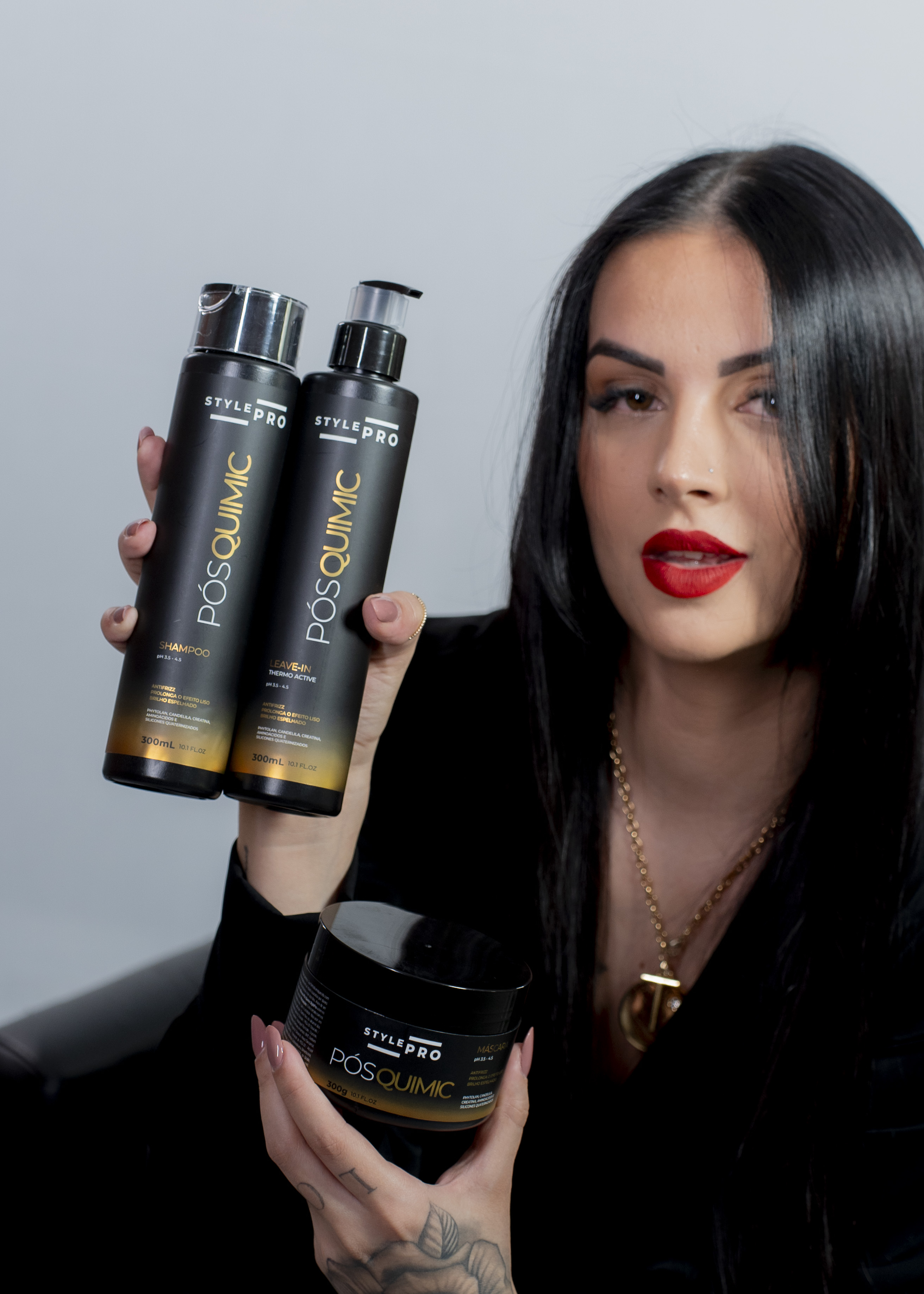 Linha Pós-Alisamento